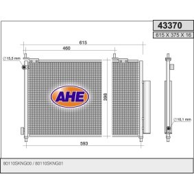 Acquista Condensatore climatizzatore da AHE 43370 a buon mercato per soli 219,58 €