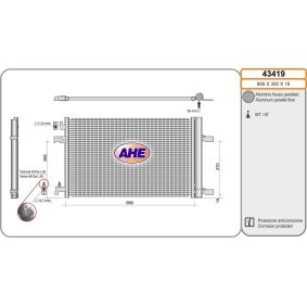 Klimakondensator 43419 von AHE günstig für 144,49 € online kaufen