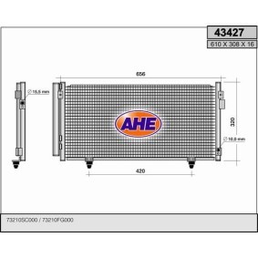 Klimakondensator 43427 von AHE günstig für 153,15 € online kaufen