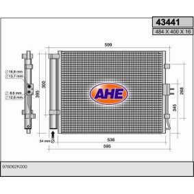 Comprar Condensador, aire acondicionado de AHE 43441 a bajo precio de 162,35 €