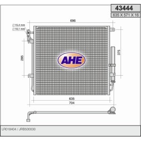 Klimakondensator 43444 von AHE günstig für 189,21 € online kaufen