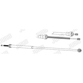 Acquista Cavo freno a mano da JURID 434542J a buon mercato per soli 22,50 €