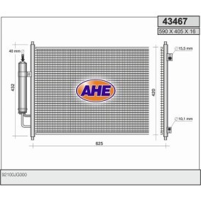 Klimakondensator 43467 von AHE günstig für 175,91 € online kaufen