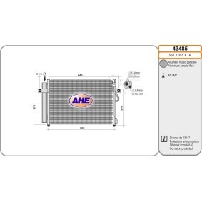 Comprar Condensador, aire acondicionado de AHE 43485 a bajo precio de 158,85 €