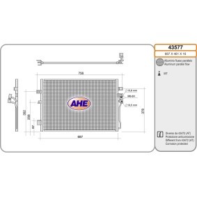Compre Condensador, ar condicionado da AHE 43577 a um preço baixo por 109,93 €