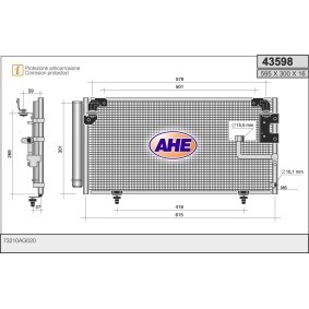 Klimakondensator 43598 von AHE günstig für 205,56 € online kaufen