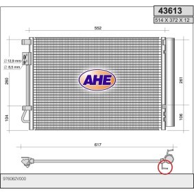 Klimakondensator 43613 von AHE günstig für 167,45 € online kaufen