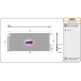 Klimakondensator 43633 von AHE günstig für 137,89 € online kaufen
