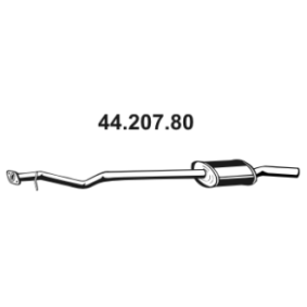 Mittelschalldämpfer 44.207.80 von EBERSPÄCHER günstig für 89,81 € online kaufen