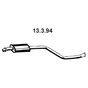Achetez des Silencieux intermédiaire EBERSPÄCHER 13.3.94 à prix pour 106,99 €