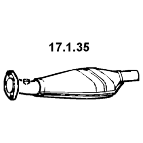 Katalysator 17.1.35 von EBERSPÄCHER günstig für 418,22 € online kaufen