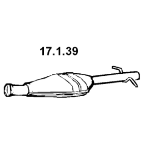 Katalysator 17.1.39 von EBERSPÄCHER günstig für 329,37 € online kaufen