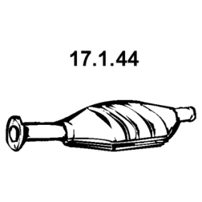 Katalysator 17.1.44 von EBERSPÄCHER günstig für 469,34 € online kaufen