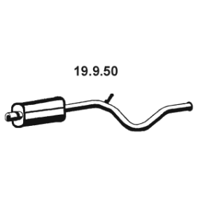 Achetez des Silencieux intermédiaire EBERSPÄCHER 19.9.50 à prix pour 271,42 €