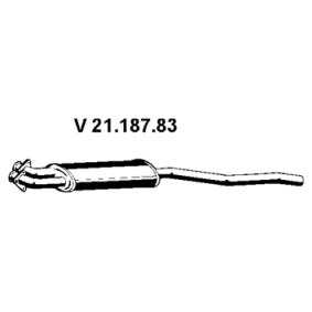 Vorschalldämpfer 21.187.83 von EBERSPÄCHER günstig für 156,13 € online kaufen