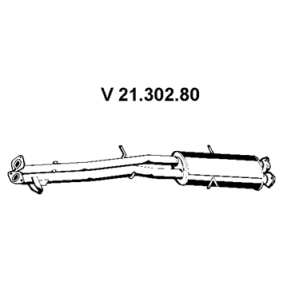 Mittelschalldämpfer 21.302.80 von EBERSPÄCHER günstig für 376,75 € online kaufen