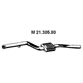 Mittelschalldämpfer 21.305.80 von EBERSPÄCHER günstig für 337,72 € online kaufen