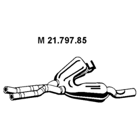 Mittelschalldämpfer 21.797.85 von EBERSPÄCHER günstig für 313,01 € online kaufen