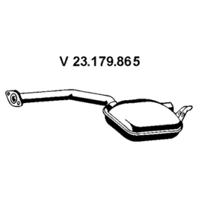 Compre Panela de escape dianteira da EBERSPÄCHER 23.179.865 a um preço baixo por 114,31 €