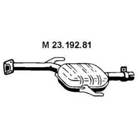Mittelschalldämpfer 23.192.81 von EBERSPÄCHER günstig für 181,26 € online kaufen
