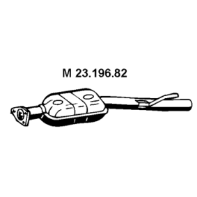 Mittelschalldämpfer 23.196.82 von EBERSPÄCHER günstig für 171,96 € online kaufen
