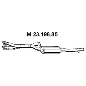 Mittelschalldämpfer 23.198.85 von EBERSPÄCHER günstig für 157,19 € online kaufen