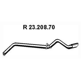 Compre Tubo de escape da EBERSPÄCHER 23.208.70 a um preço baixo por 75,03 €