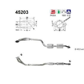 Katalysator 45203 von AS günstig für 211,44 € online kaufen