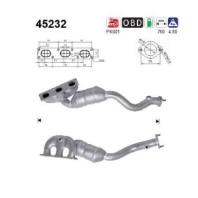 Katalysator 45232 von AS günstig für 237,65 € online kaufen