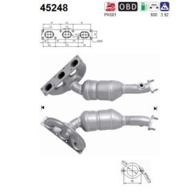 Katalysator 45248 von AS günstig für 508,73 € online kaufen