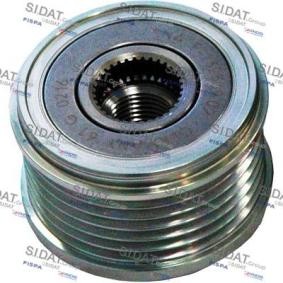 Compre Roda livre do alternador da SIDAT 455165 a um preço baixo por 35,29 €
