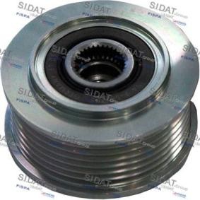 Compre Roda livre do alternador da SIDAT 455192 a um preço baixo por 28,73 €