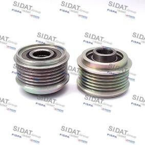 Compre Roda livre do alternador da SIDAT 455206 a um preço baixo por 29,69 €