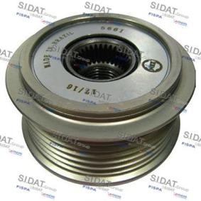 Comprar Rueda libre de alternador de SIDAT 455237 a bajo precio de 29,34 €