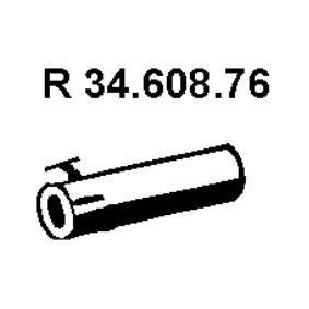 Abgasrohr 34.608.76 von EBERSPÄCHER günstig für 19,85 € online kaufen