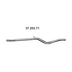 Compre Tubo de escape da EBERSPÄCHER 37.203.71 a um preço baixo por 52,74 €