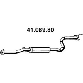 Compre Silenciador central de EBERSPÄCHER online para Concerto Hatchback (HW, MA) a preços moderados