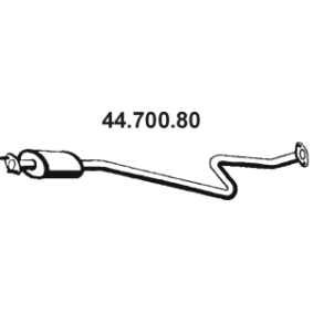 Mittelschalldämpfer 44.700.80 von EBERSPÄCHER günstig für 68,55 € online kaufen