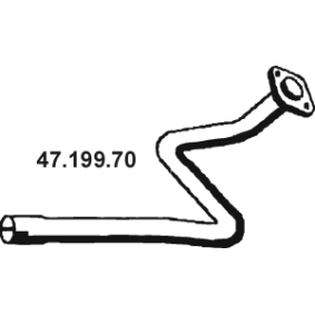 Abgasrohr 47.199.70 von EBERSPÄCHER günstig für 45,26 € online kaufen