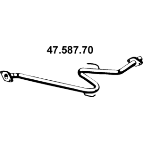 Abgasrohr 47.587.70 von EBERSPÄCHER günstig für 85,34 € online kaufen