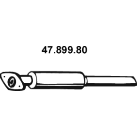 Comprar Silenciador intermedio de EBERSPÄCHER 47.899.80 a bajo precio de 205,43 €