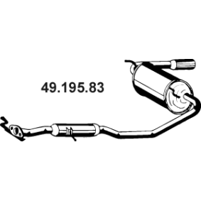 Compre Silenciador de escape de EBERSPÄCHER online para MX-5 I (NA) a precios moderados