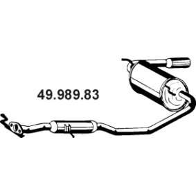 Compre Silenciador de escape de EBERSPÄCHER online para MX-5 I (NA) a precios moderados