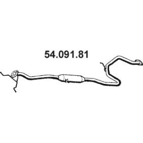 Comprar Silenciador intermedio de EBERSPÄCHER 54.091.81 a bajo precio de 74,49 €