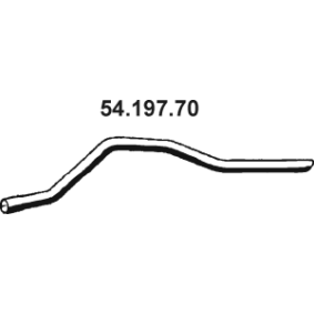 Abgasrohr 54.197.70 von EBERSPÄCHER günstig für 39,03 € online kaufen