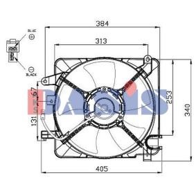 Compre Ventilador de AKS DASIS online para MATIZ (M200, M250) a preços moderados