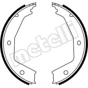 Compre Jogo de maxilas de travão, travão de estacionamento da METELLI 53-0331 a um preço baixo por 27,36 €