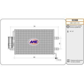 Acquista Condensatore climatizzatore da AHE 53388 a buon mercato per soli 47,64 €