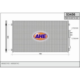 Compre Condensador, ar condicionado da AHE 53456 a um preço baixo por 154,18 €
