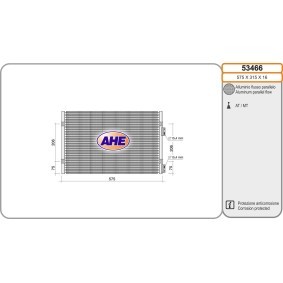 Comprar Condensador, aire acondicionado de AHE 53466 a bajo precio de 102,34 €
